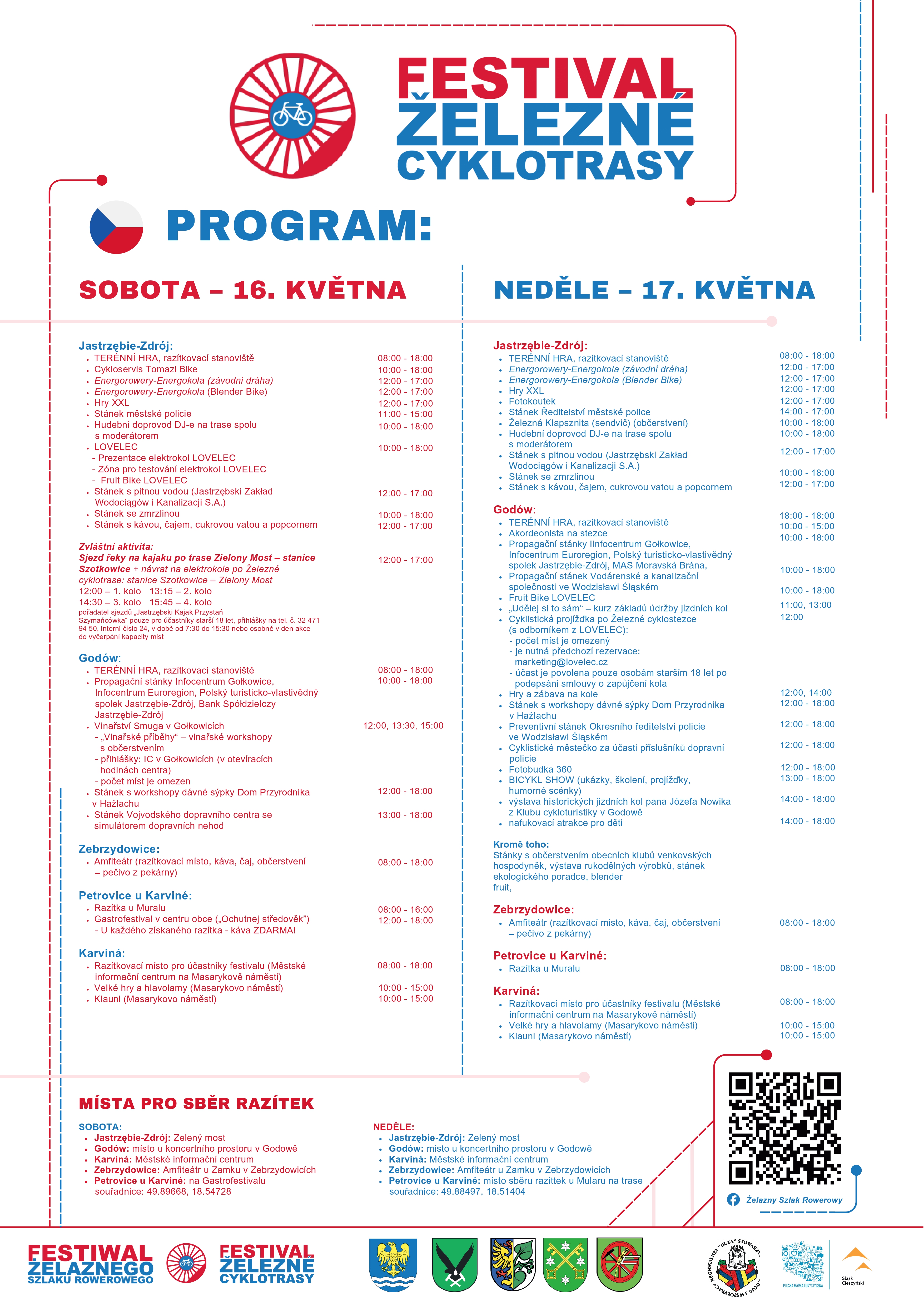Festival Železné cyklotrasy / Festiwal Żelaznego Szlaku Rowerowego 2026